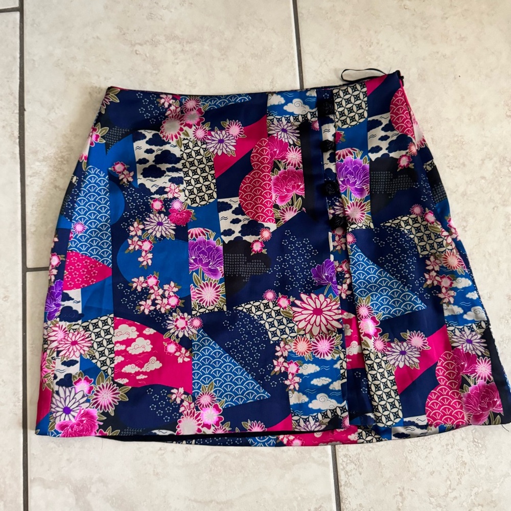Zara Pink Mini Skirt Cocktail Night Out